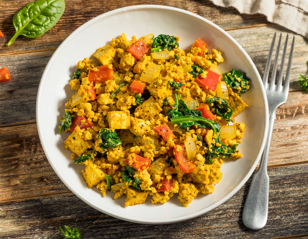 Tofu Veggie Scramble